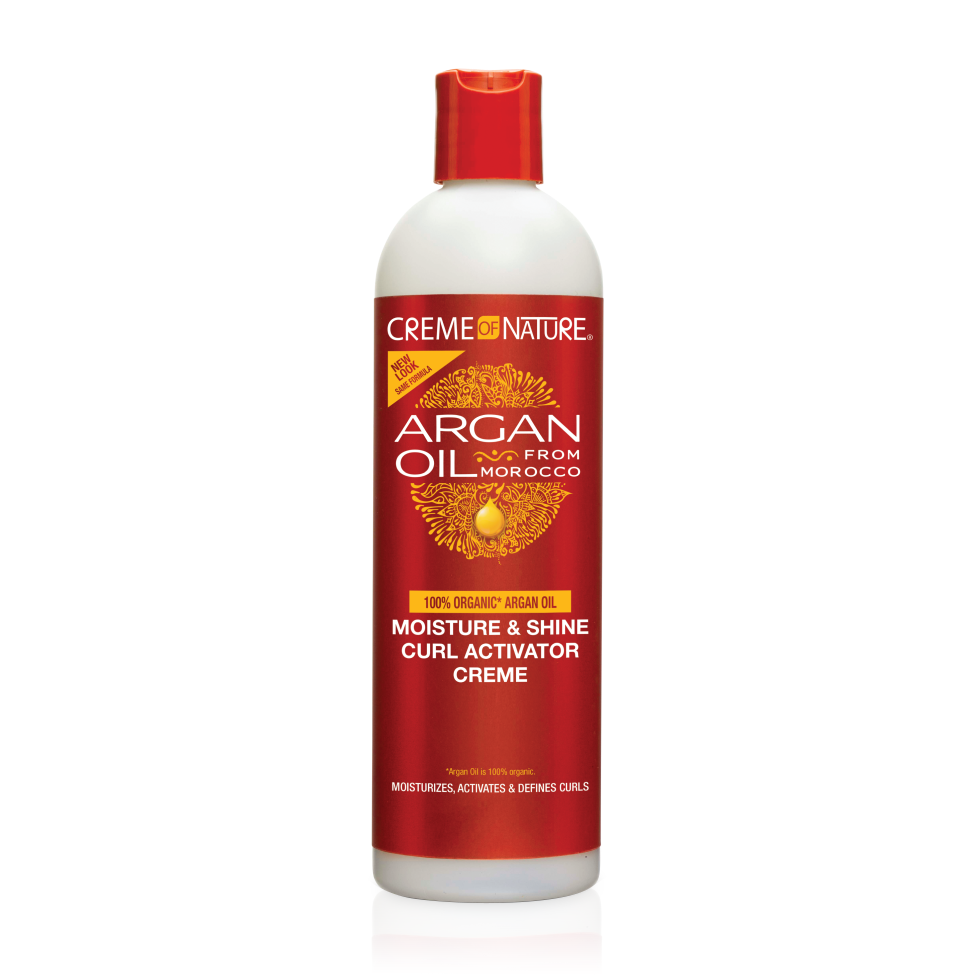 Creme of Nature Argan Oil Moisture & Shine Curl Activator Creme 12oz