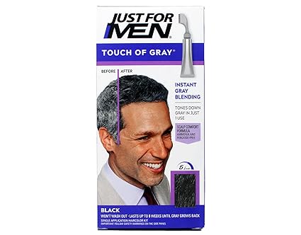 Just For Men Touch of Gray T-55 Black-Gray Kit
