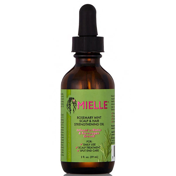 Mielle Rosemary Mint Light Scalp & Hair Strengthening Oil 2oz