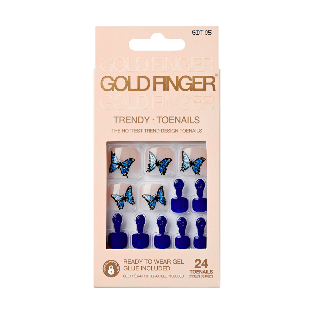 Kiss GF Designer Toe Nails view 2